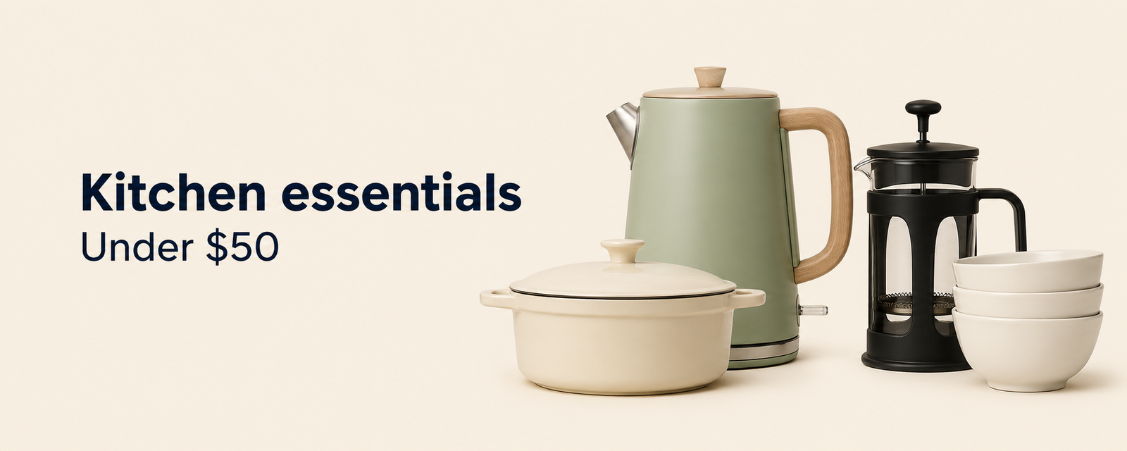 Kitchen essentials under $50