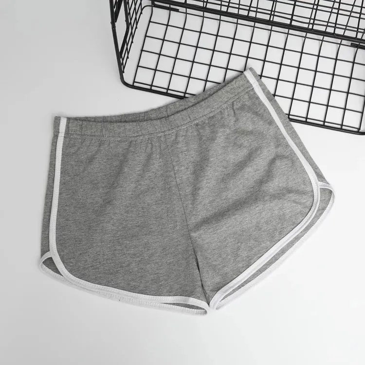High Waist Drawstring Lounge Shorts Summer Casual Loose Fit Cotton Shorts For Women - Image 5