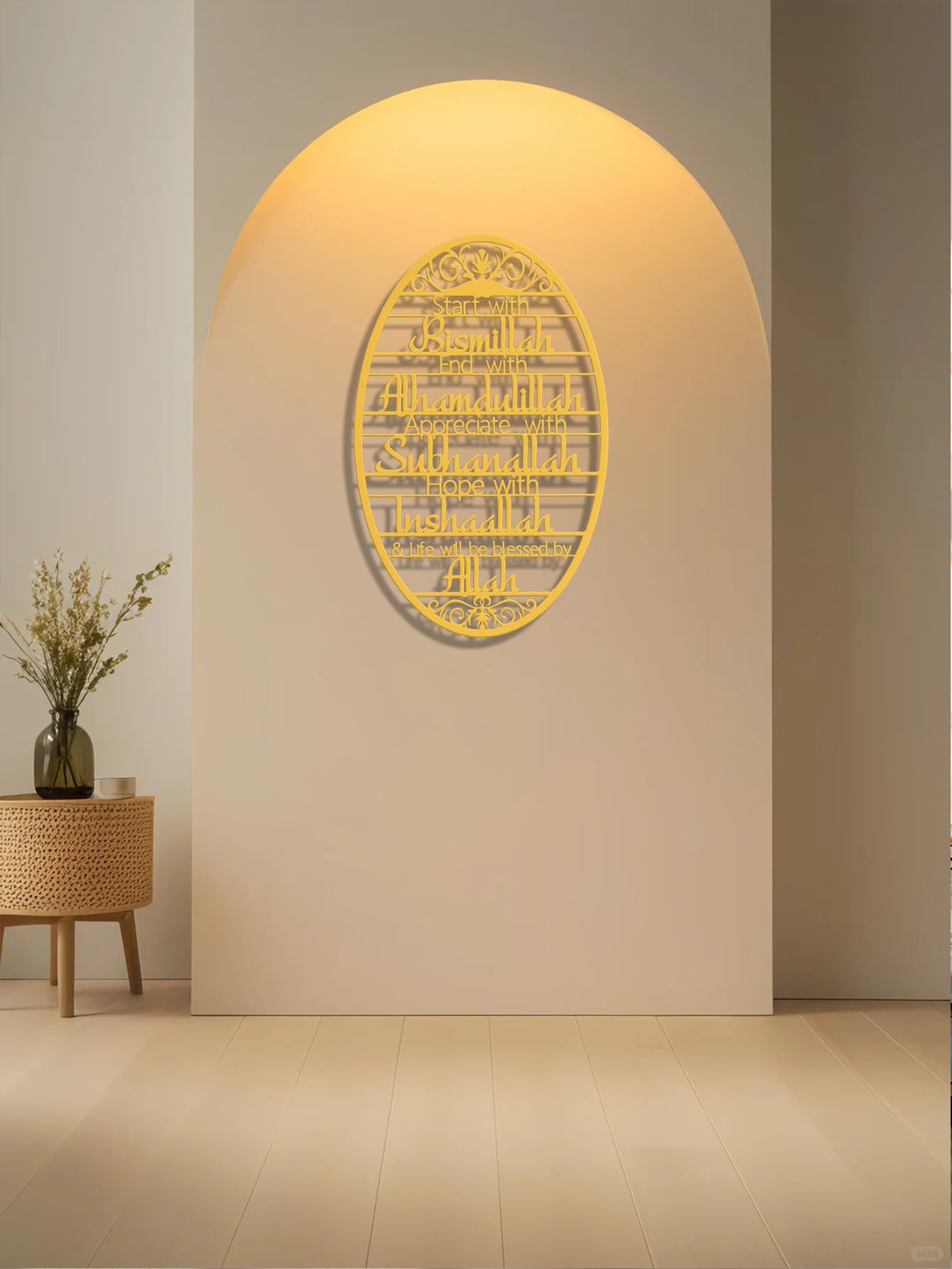 Metal Wall Art-Elegant Home Decor For Study Room, Bedroom & More -Room Decor - Image 7