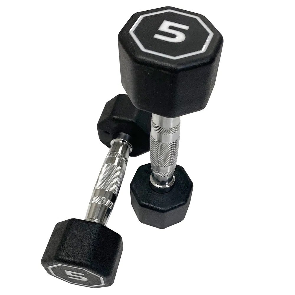 Premium Octagonal Dumbbell, Large Numbers, Hard Chrome Plated Handle Dumbbells To Assist With Push-Ups, 5 Lbs Set Of 2 Support For Self-pickup Face Sheet, Daily Face Sheet Submission Deadline 16-00 - Image 6