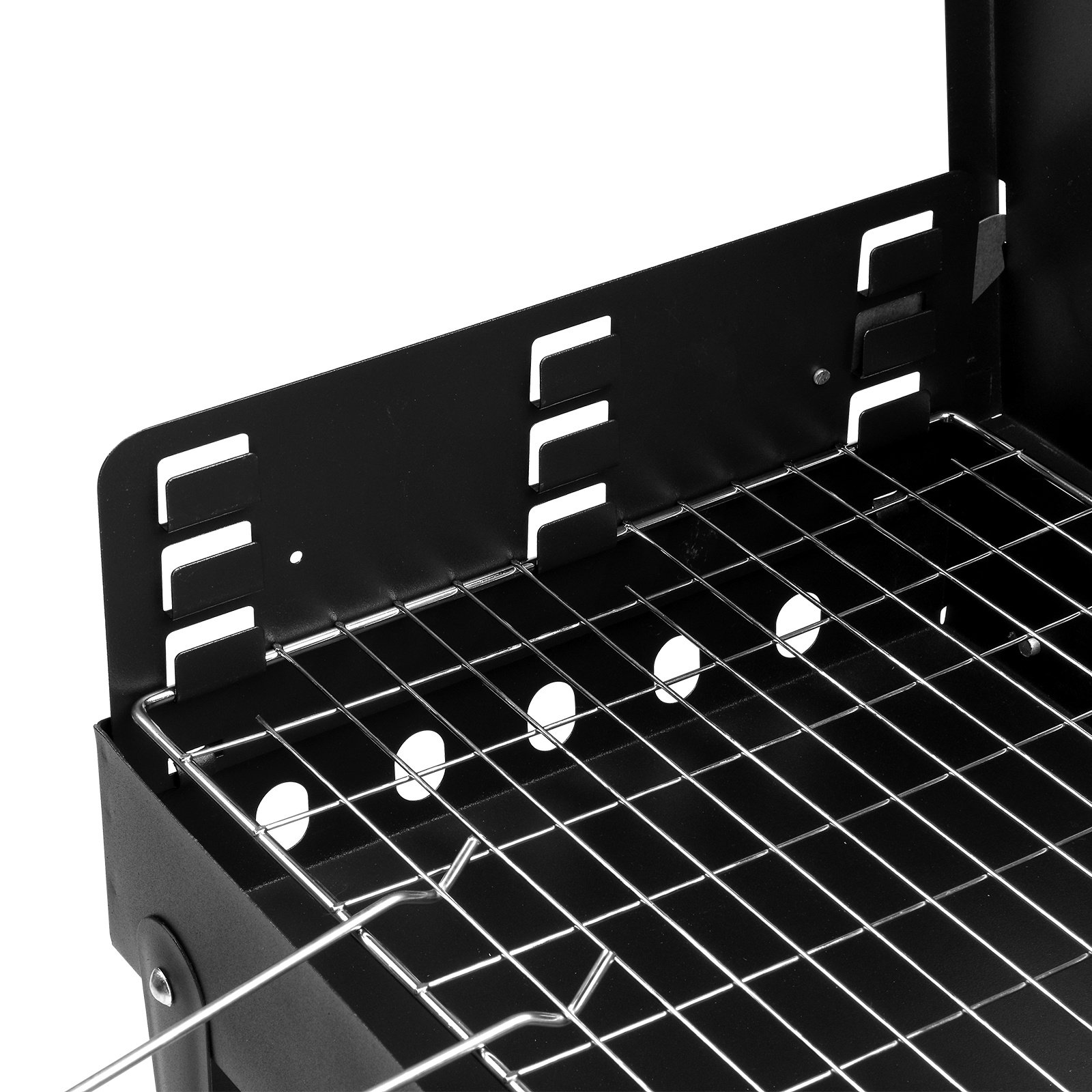 Black Portable Square Carbon Oven - Image 3