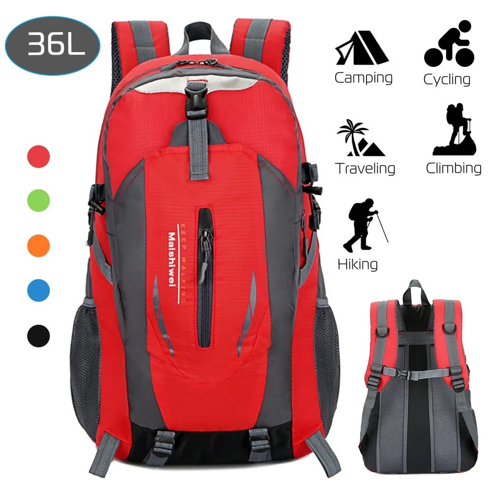 36L Outdoor Backpack Waterproof Daypack Travel Knapsack For Hiking Camping Picnic Travel School Spring Summer - Image 10