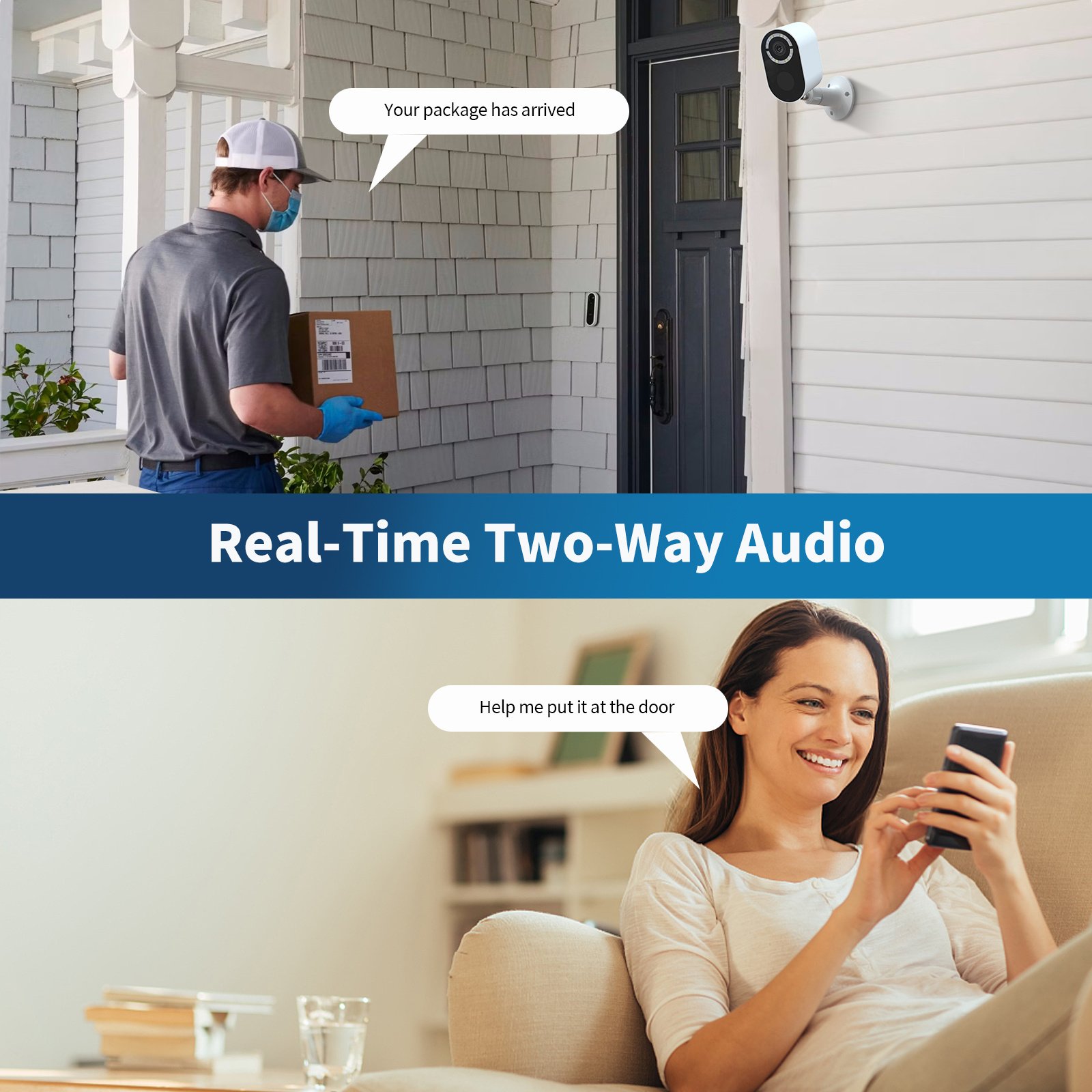 Solar Battery Security Camera Wireless Wifi CCTV Solar Powered Camera Surveill Camera Outdoor - Image 2