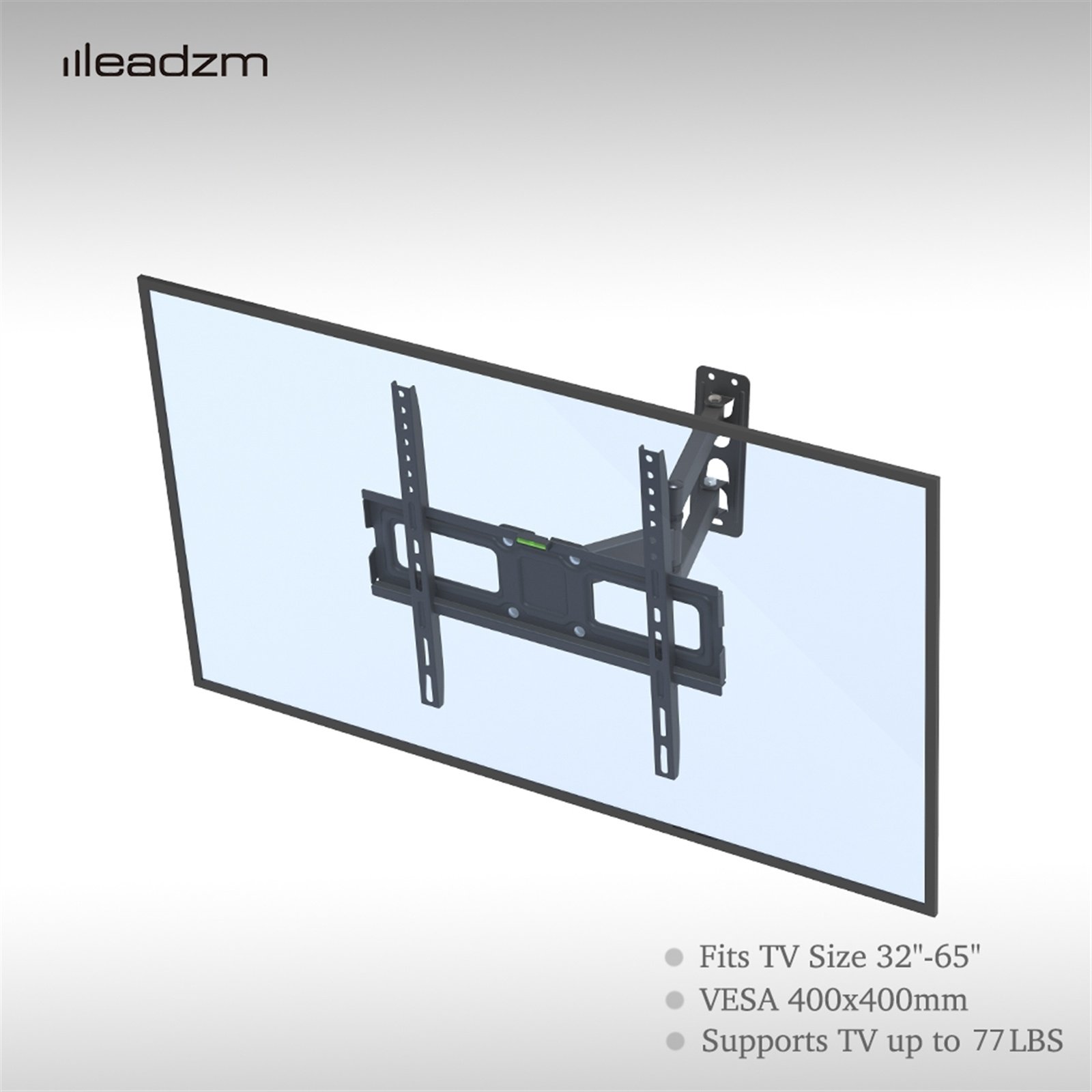 32-65 Inch Single Pendulum Small Base TV Stand TMXD-103 Load Bearing 35KG - Image 3
