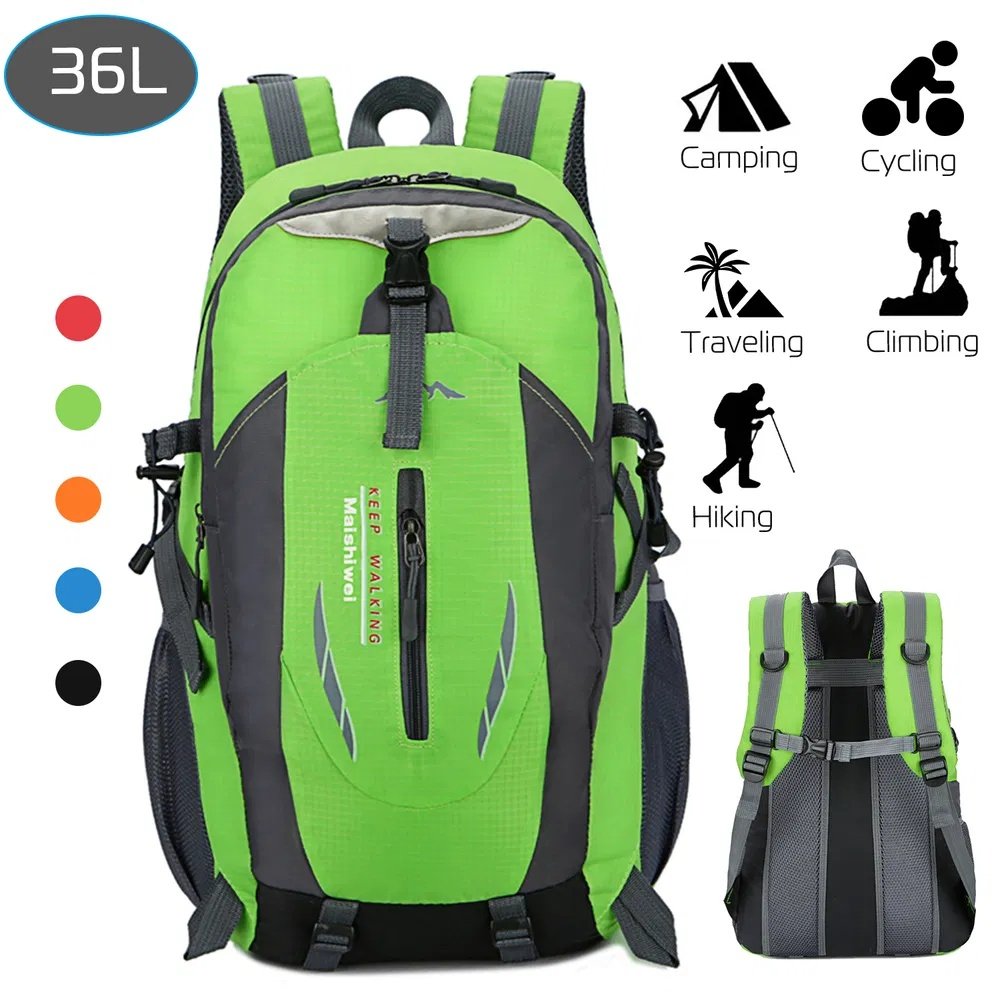 36L Outdoor Backpack Waterproof Daypack Travel Knapsack For Hiking Camping Picnic Travel School Spring Summer - Image 9