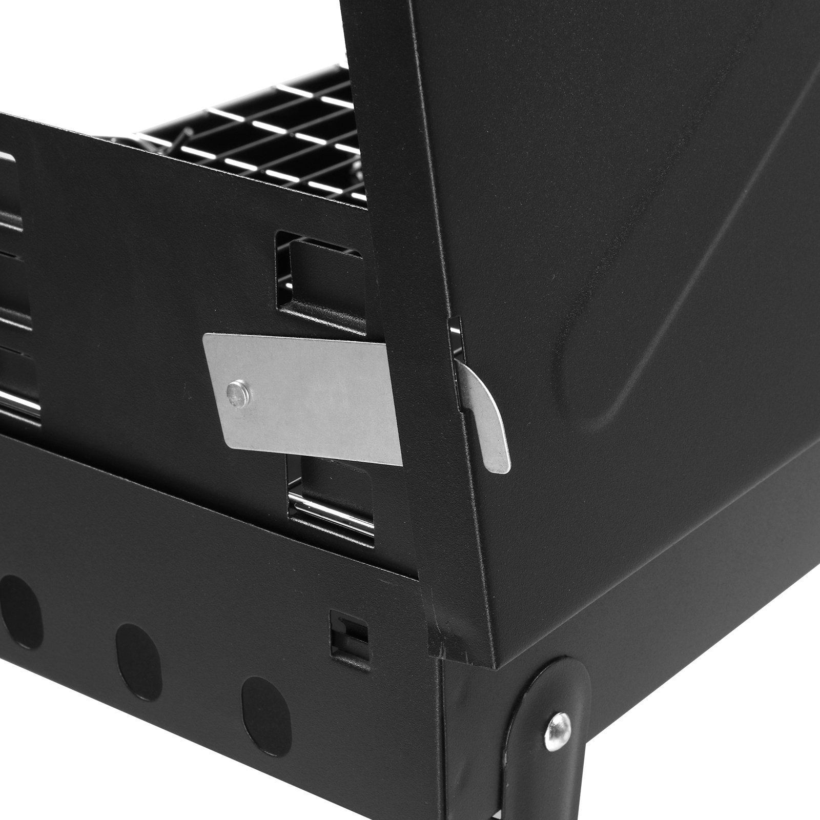 Black Portable Square Carbon Oven - Image 8