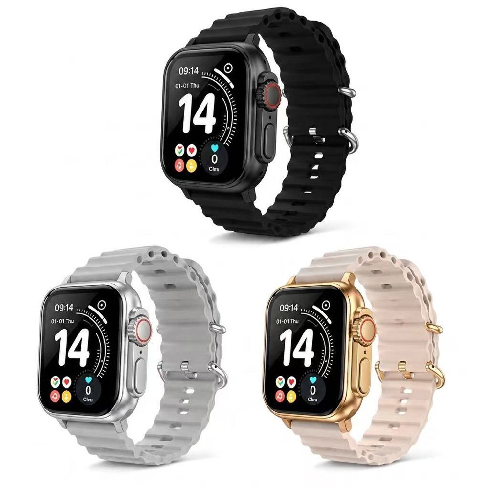 Ten-in-One Smart Watch Set With Wireless Earbuds, Multiple Watch Bands, Magnetic Charger & Protective Case, All-in-One Fitness Smartwatch Gift Box For Men Women - Image 2