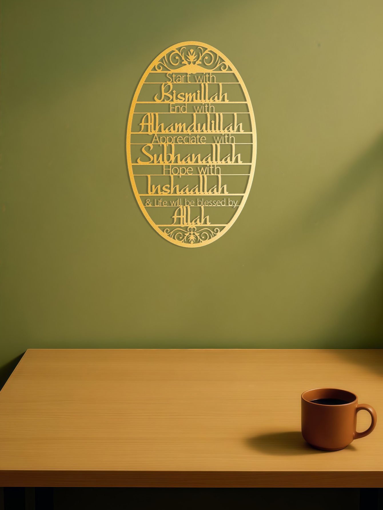 Metal Wall Art-Elegant Home Decor For Study Room, Bedroom & More -Room Decor - Image 8