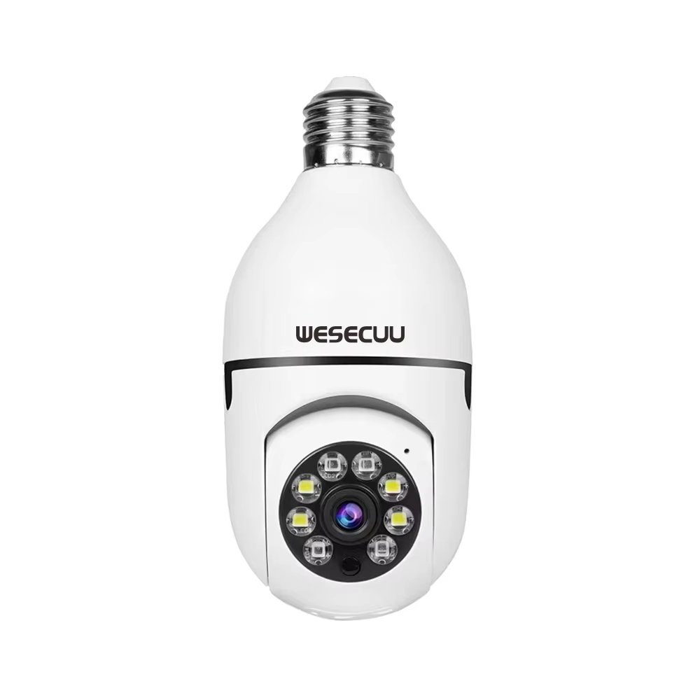1080P Smart Home Security PTZ Camera Wireless Lights 360 Degree Surveillance Remote View CCTV Security WIFI Light Bulb Camera