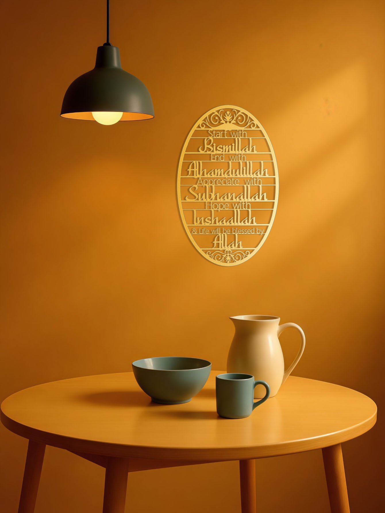 Metal Wall Art-Elegant Home Decor For Study Room, Bedroom & More -Room Decor - Image 3