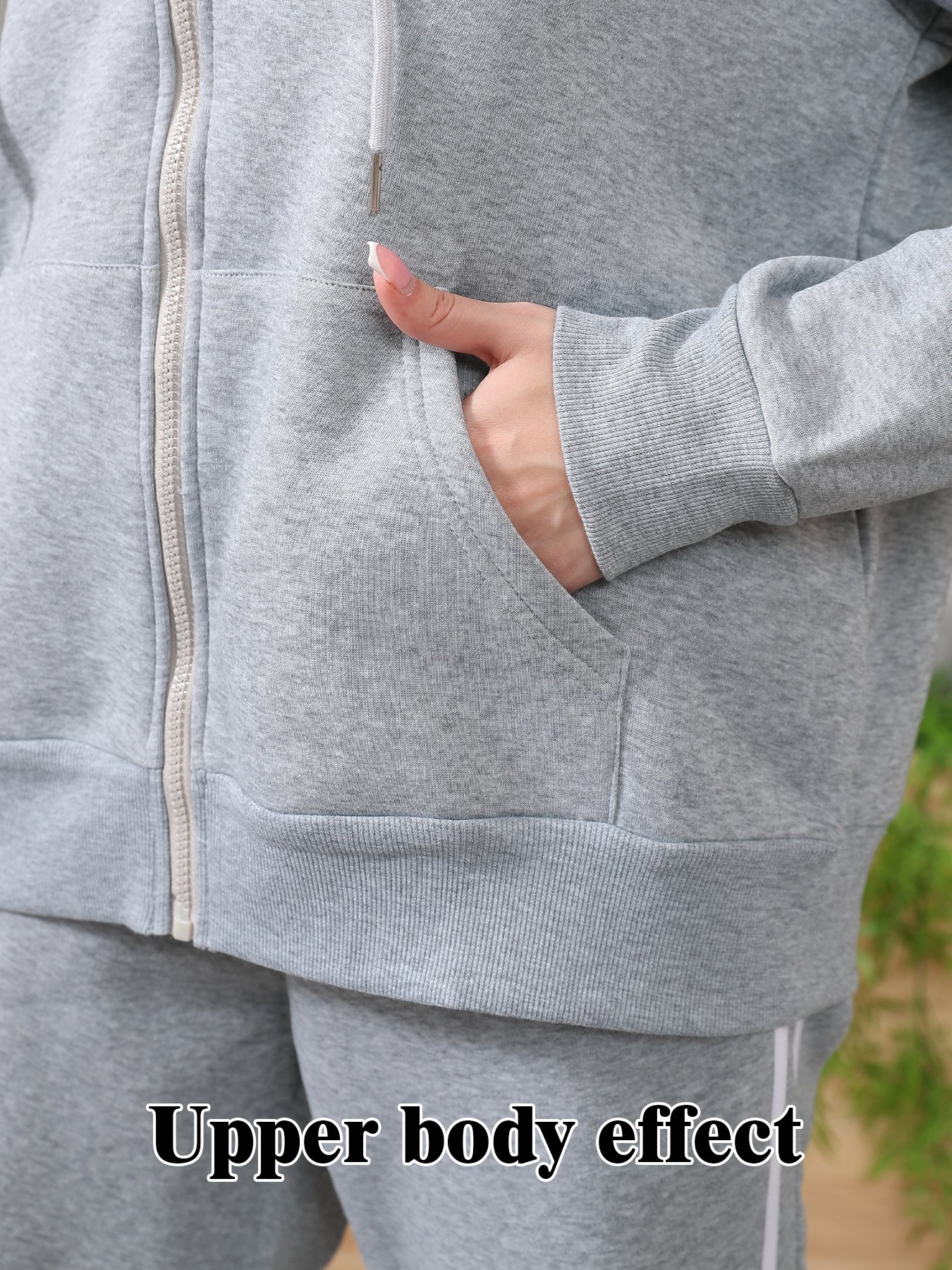 Women's Long Sleeved Hoodie Set - Image 6