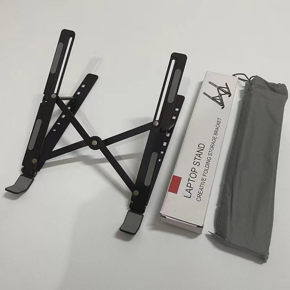 LAPTOP STAND PORTABLE ADJUSTABLE TABLET HOLDER DESK RISER FOR NOTEBOOK BOOK - Image 5